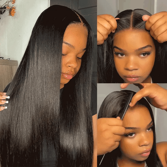 Easy Wear Go Glueless Wigs Pre Cut 7x5 HD Lace Closure Wigs Beginner Friendly